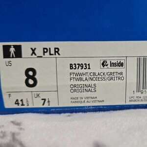 Adidas Originals X_PLR  White/Black B37931 Size 8